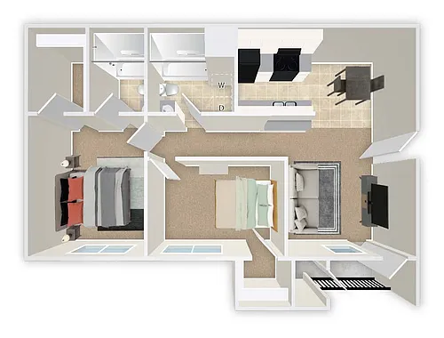 Floor plan B1