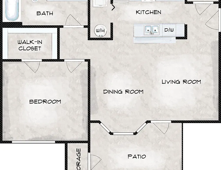 The Crestview Floorplan Diagram