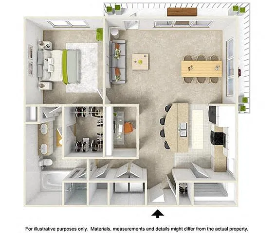 Floor plan The Cassidy