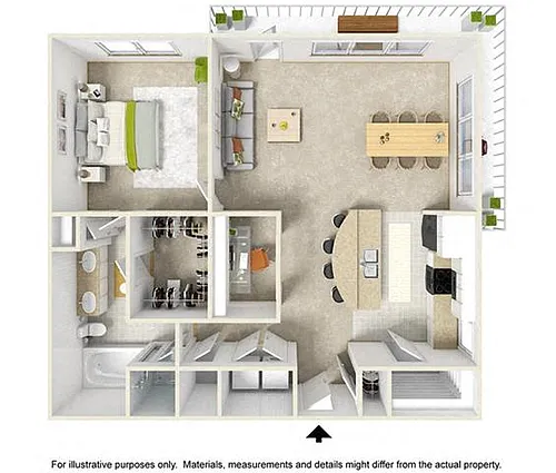 Floor plan The Cassidy
