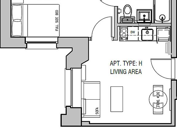 2nd image of 15 E 11th St APT 9H