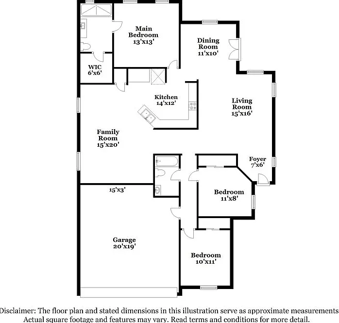 3 bed, 2.0 bath, 1561 sqft, $2,615 — Photo 2