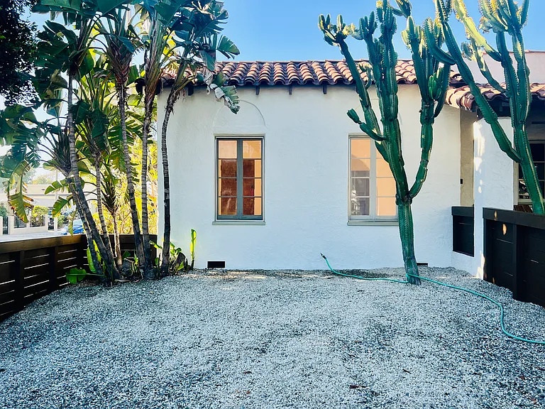 Private yard