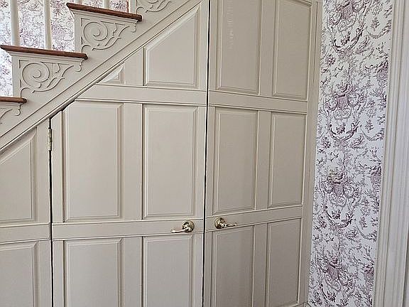 Under stairs closet 