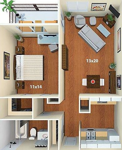 Apartment layout
