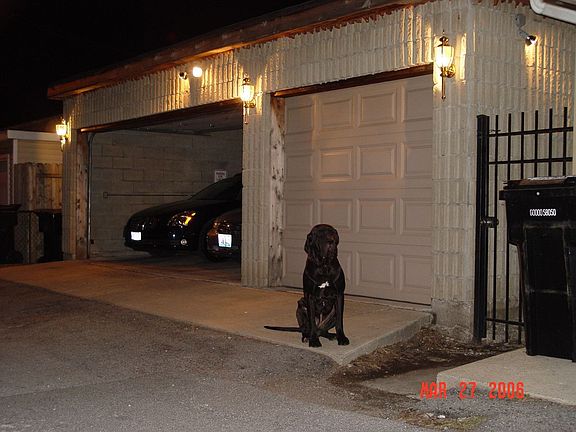 3.5 Car Brick garage