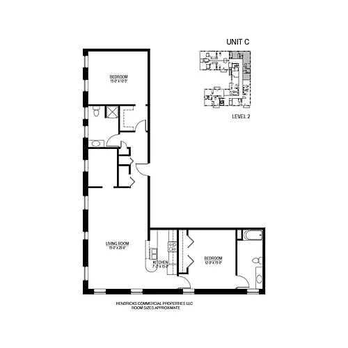 Floor plan 1B