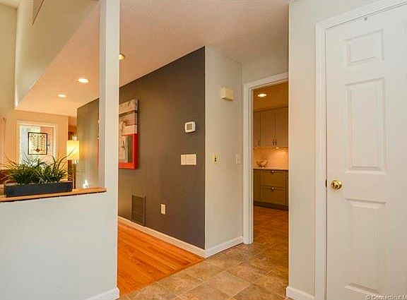 Entry looking into living r...