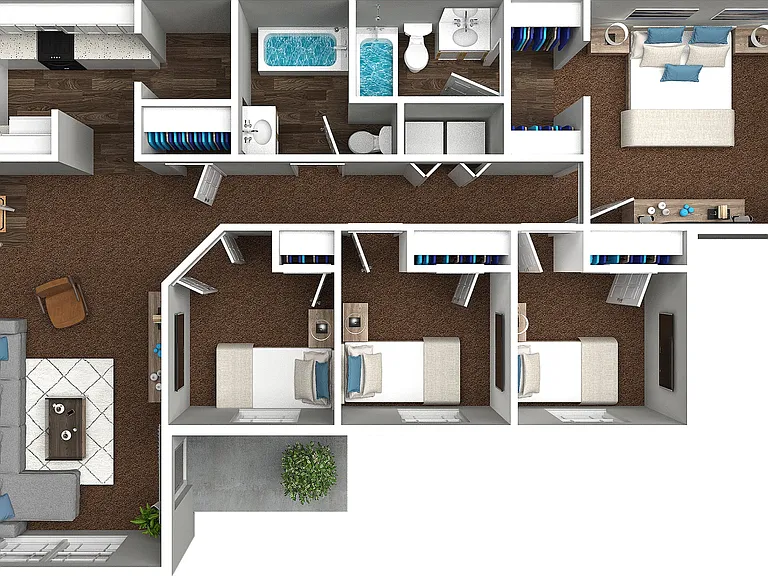 4 Bedroom 2 Bathroom 4 Bedroom 2 Bathroom