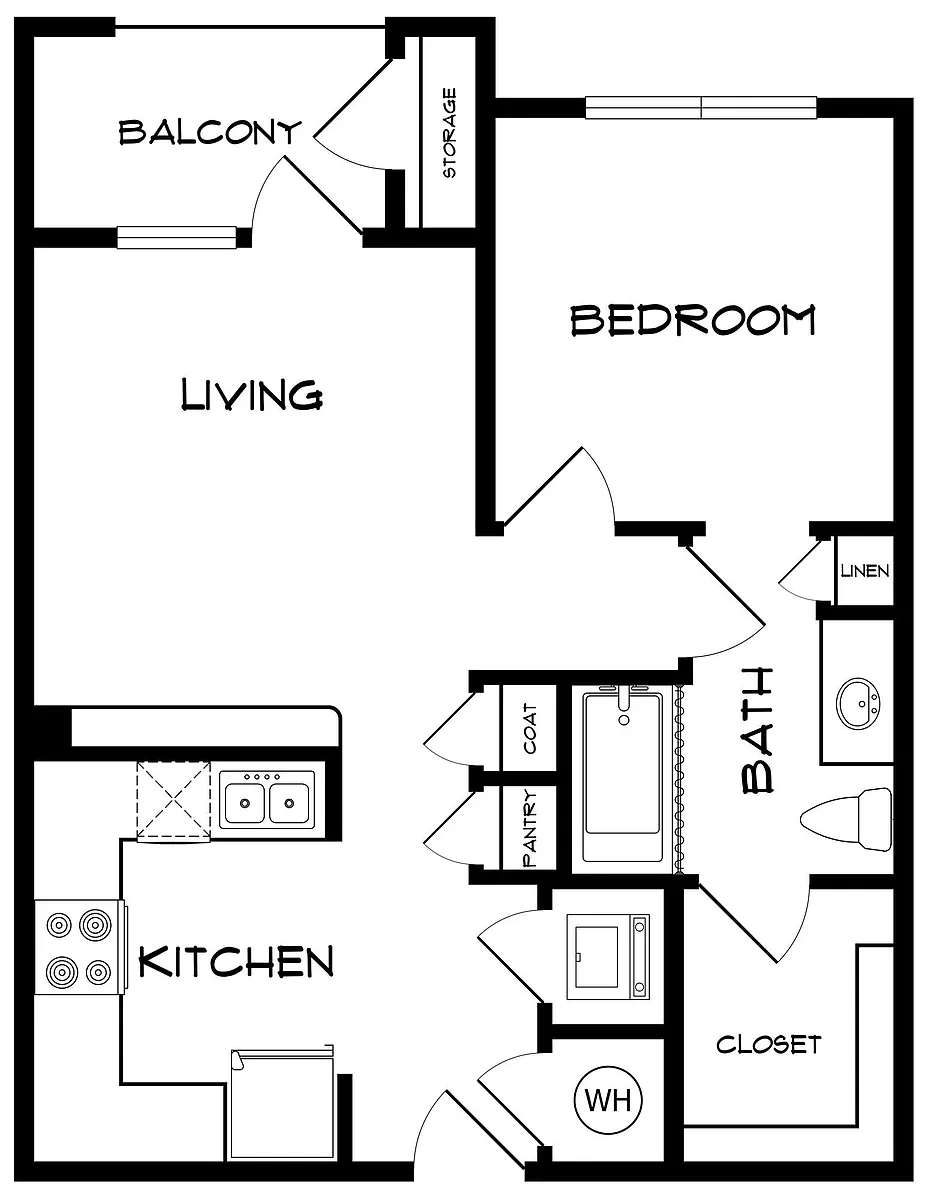 Floor plan A1