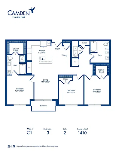 Floor plan C1