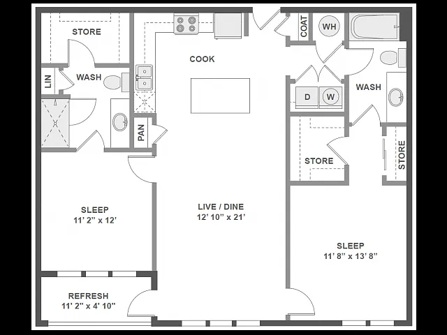 Floor plan Edgewood