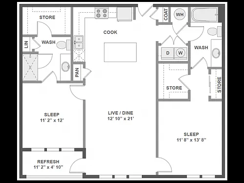 Floor plan Edgewood