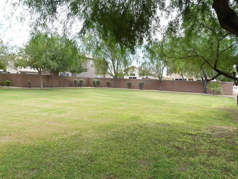 The park located next to the property
The House is visible on right side of the park