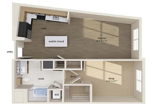Floor plan A4 200