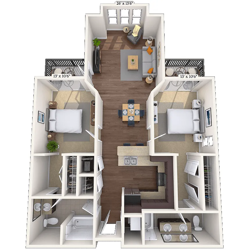 Floor plan Sussex II