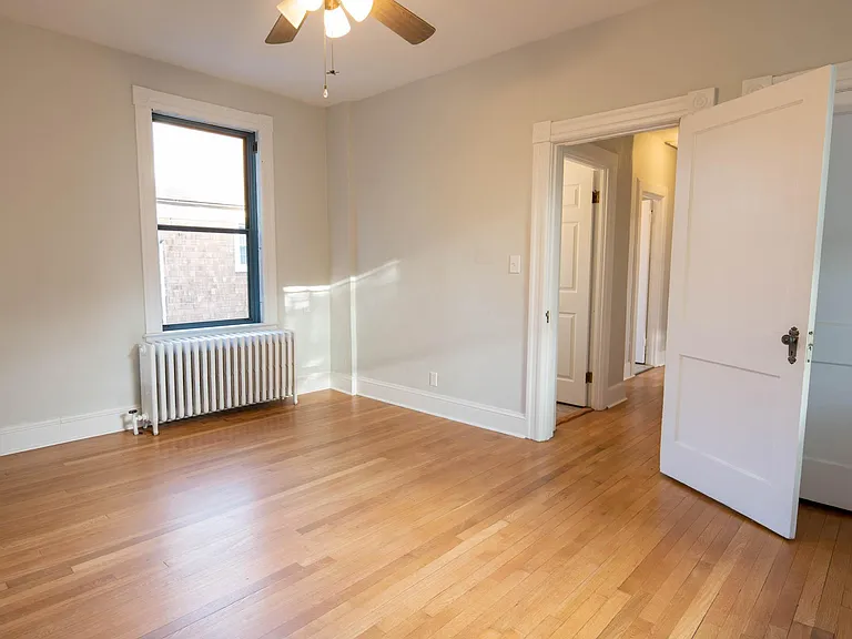 Master bedroom, walk-in closet to the right