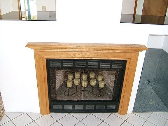 Fireplace in the Family Room