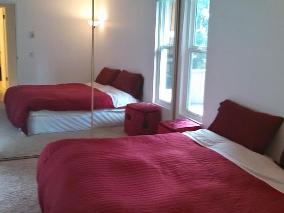 Bedroom with king bed