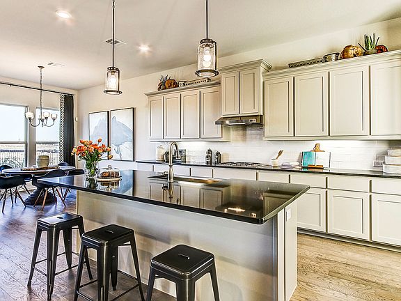 Kitchen with spacious island