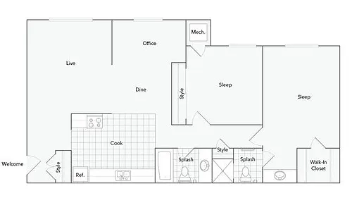 Floor plan Charlotte