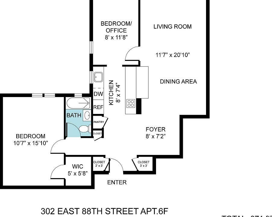 1st image of 302 E 88th St APT 6F