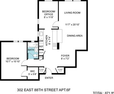 302 E 88th St APT 6F, Manhattan, NY, 10128