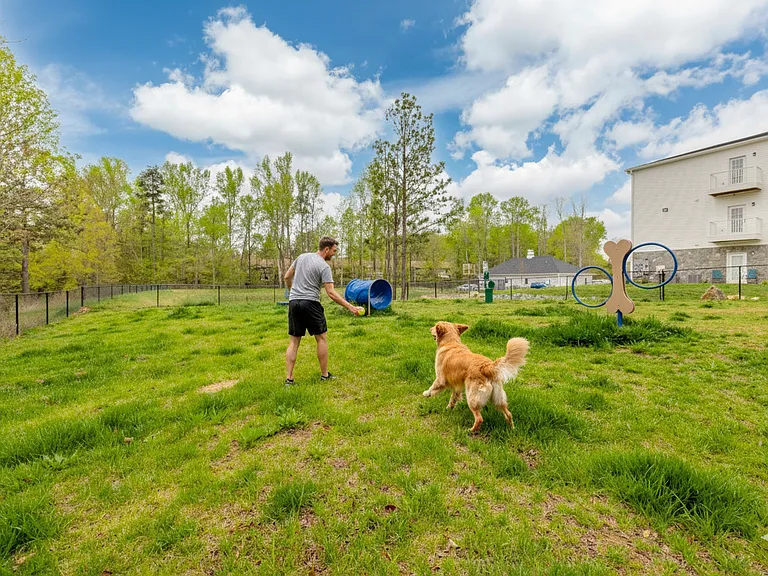 Leash Free Dog Park at Legacy at Baldwin Ridge in Burlington, NC