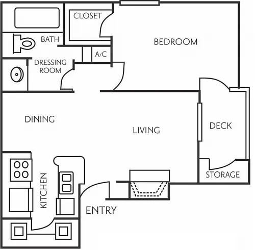 Floor plan A6