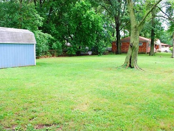 Rear and storage bldg