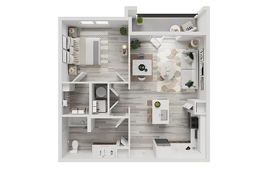 Floor plan A7 Accessible 120%