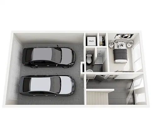 Floor plan Bonneville