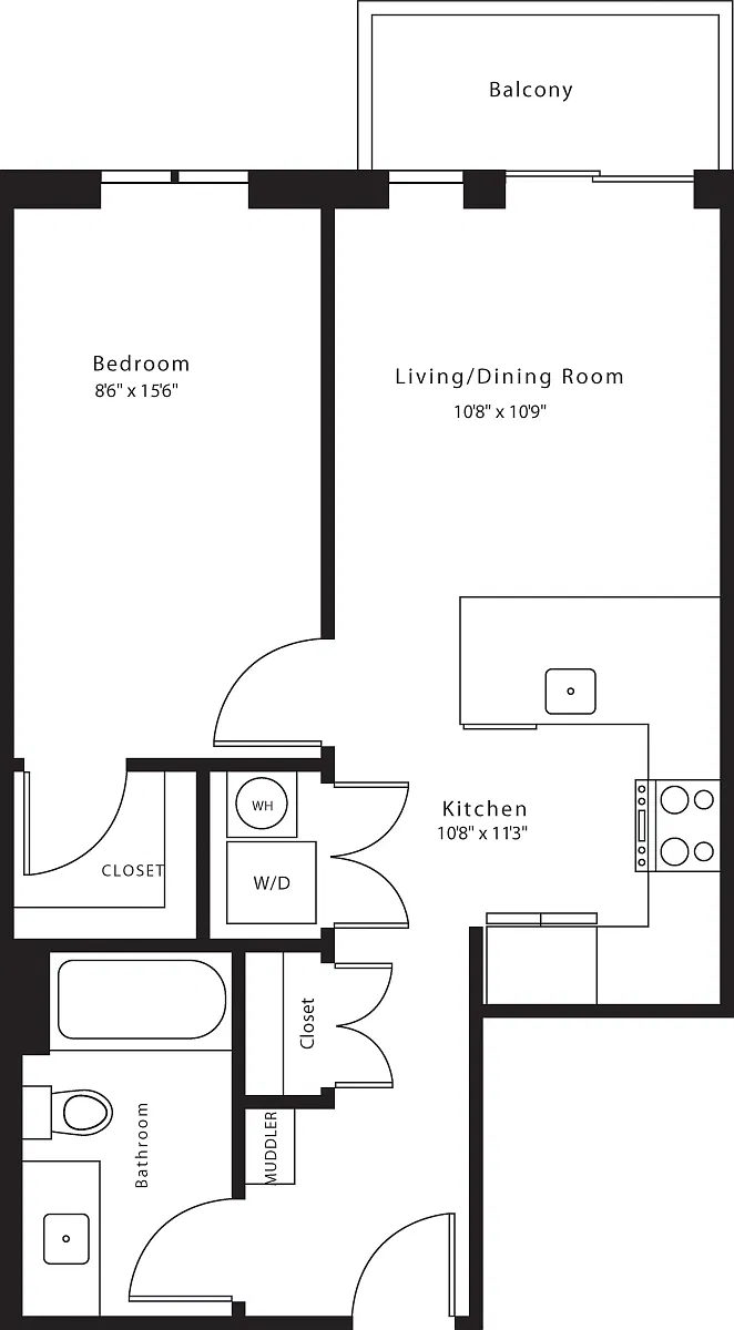 Floor plan A6