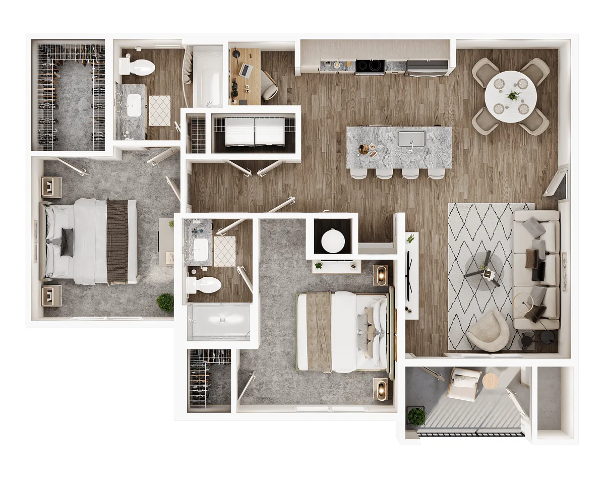 Floor plan B1 HC