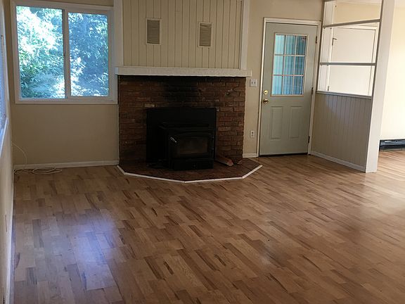 Wood stove works great.