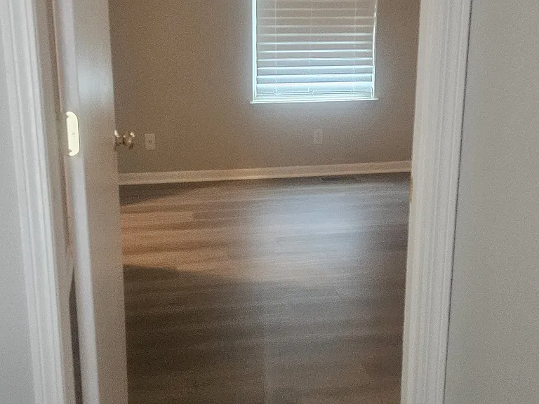 Master bedroom looking in from the dining/living room