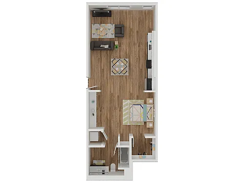 Floor plan Studio