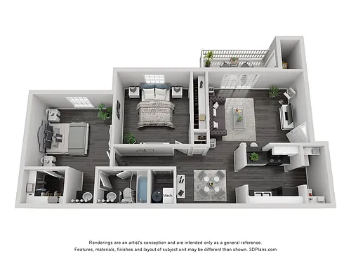 Floor plan Yeager
