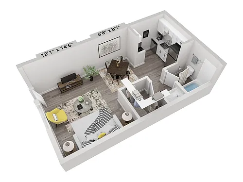 Floor plan S1 | Studio