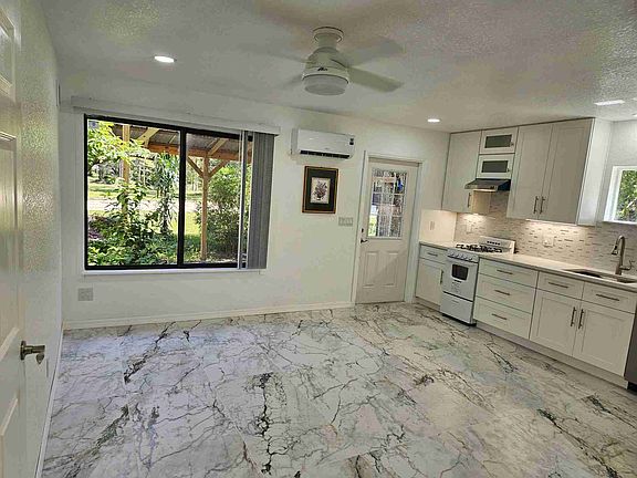 living room, kitchen