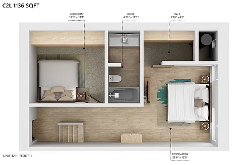 Floor plan C2 - Loft