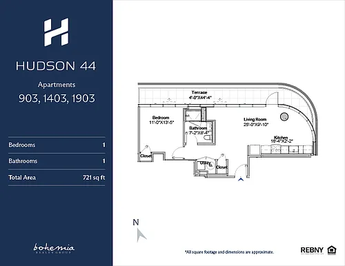 Floor plan I7 Terrace