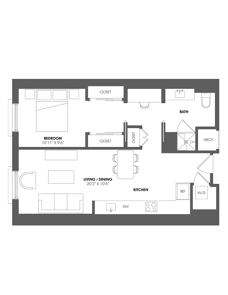 Floor plan A1