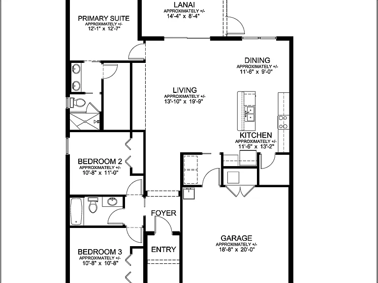 Floorplan of the Property.