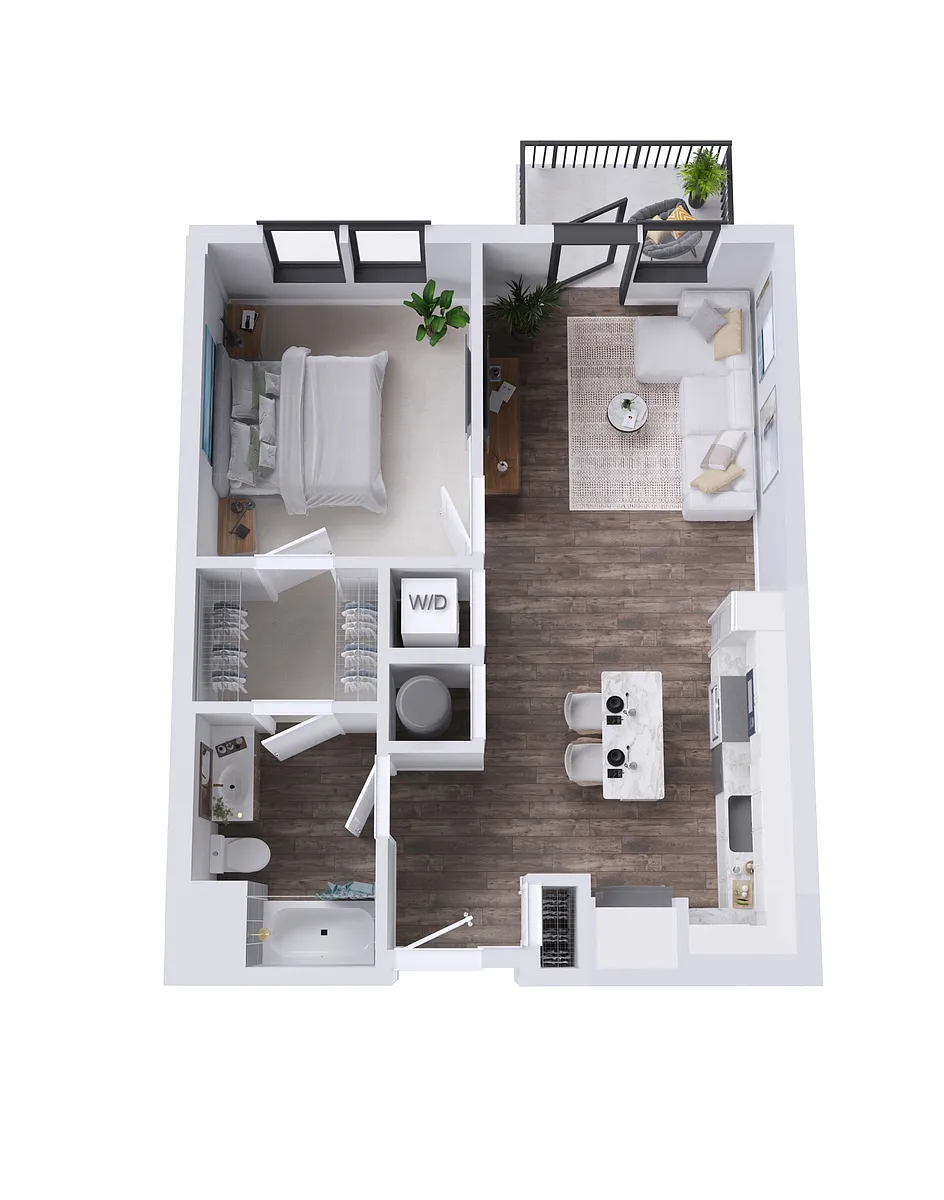 Floor plan A17A