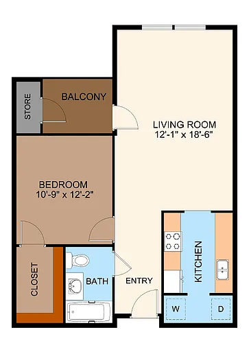 Floor plan A4