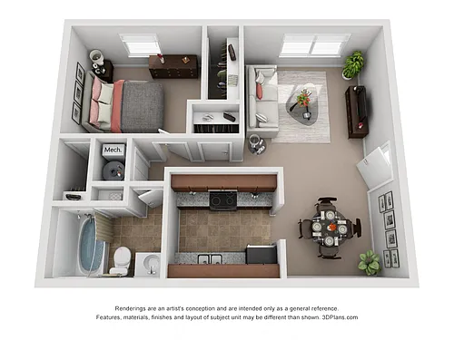 Floor plan Brookridge