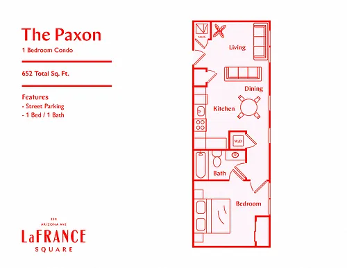 Floor plan Paxon