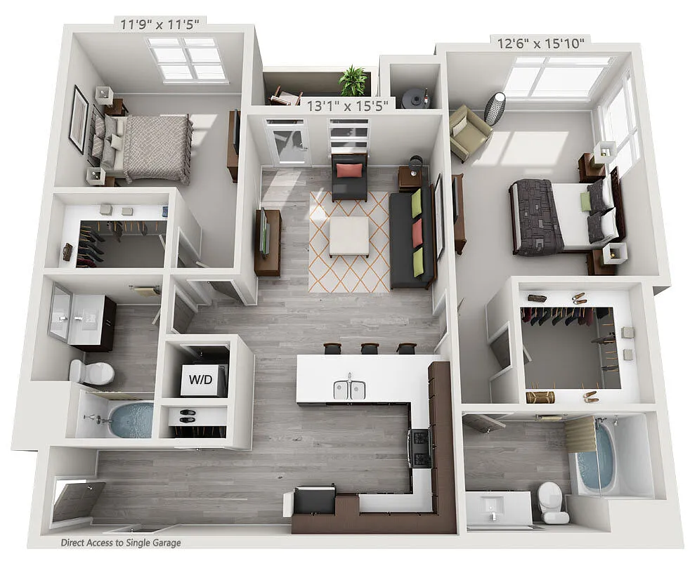 Floor plan Amber