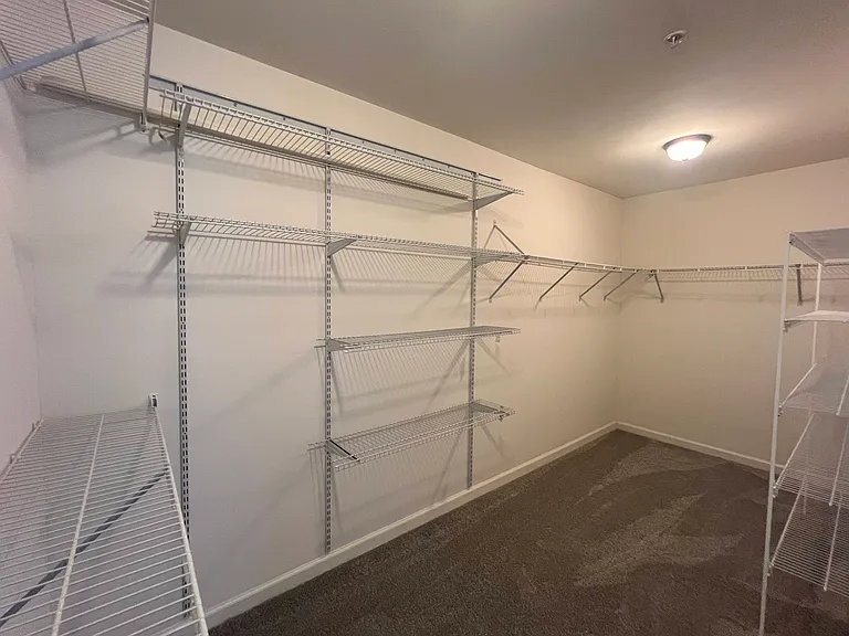 Master walk in closet